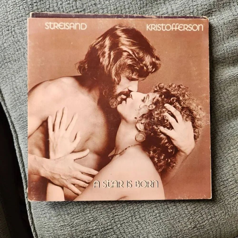 Kristofferson Barbra Streisand vintage vinyl record A Star is Born 1976